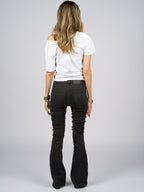 Japanese Art Print Snatched Grommet Top